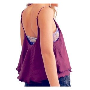 Free People Turn it On Cami - NWT